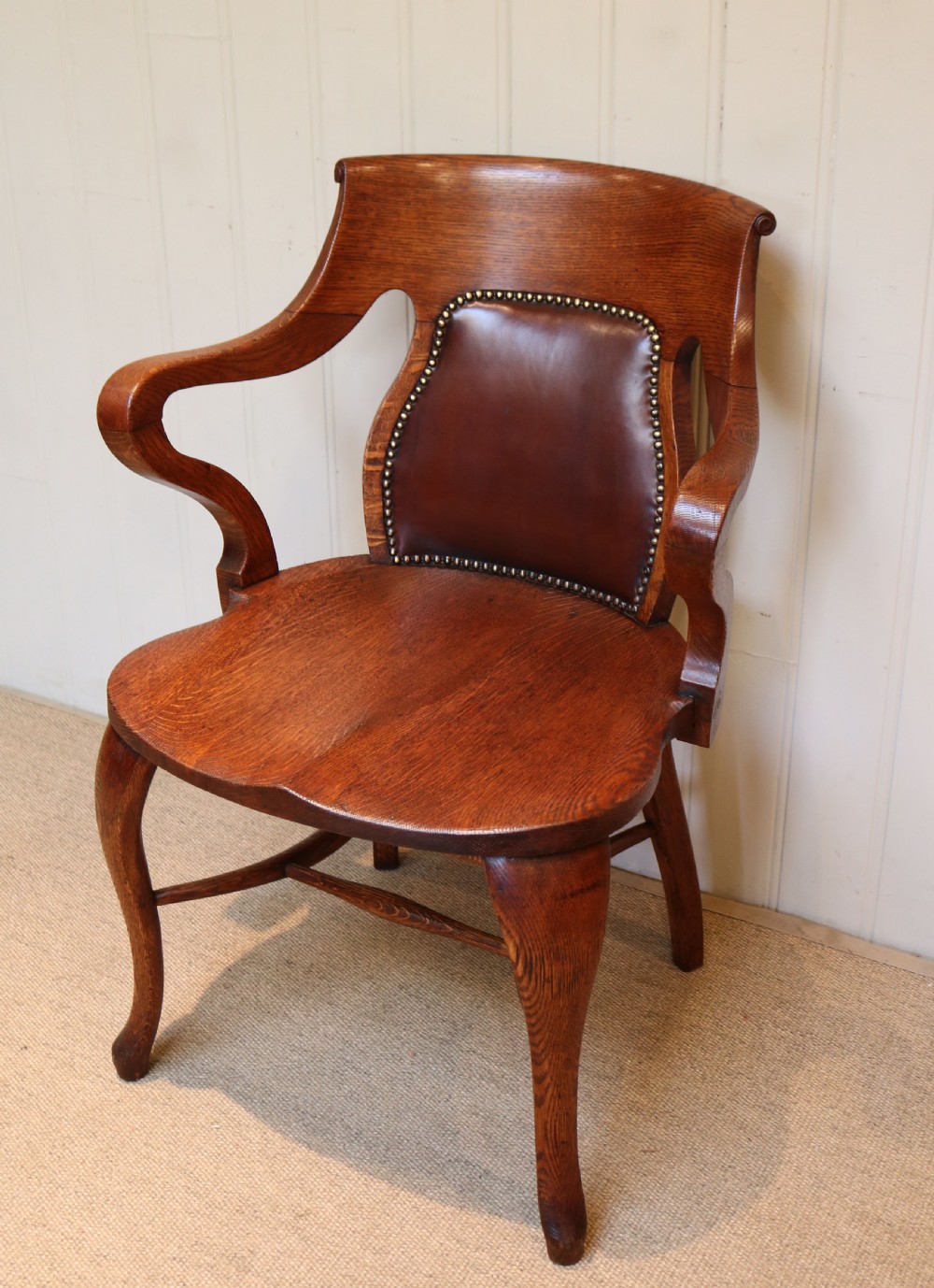 Oak Office Chair View III