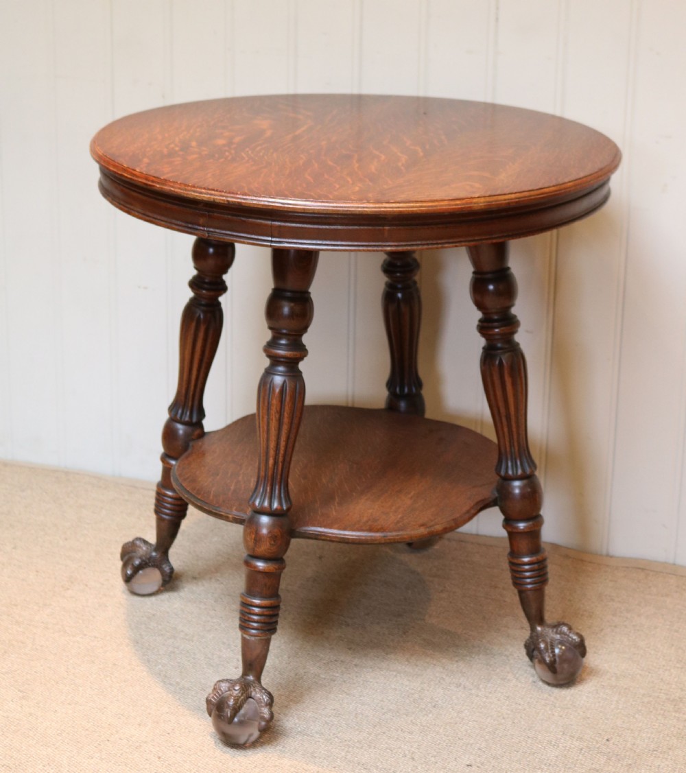 Circular Oak Table