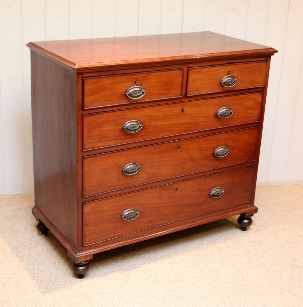 Mid 19th Century Mahogany Chest Of Drawers View VII