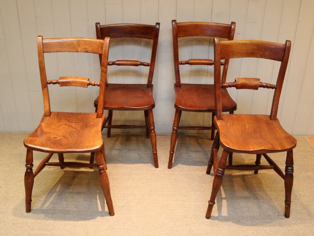 Matched Set Of Eight Windsor Chairs View II