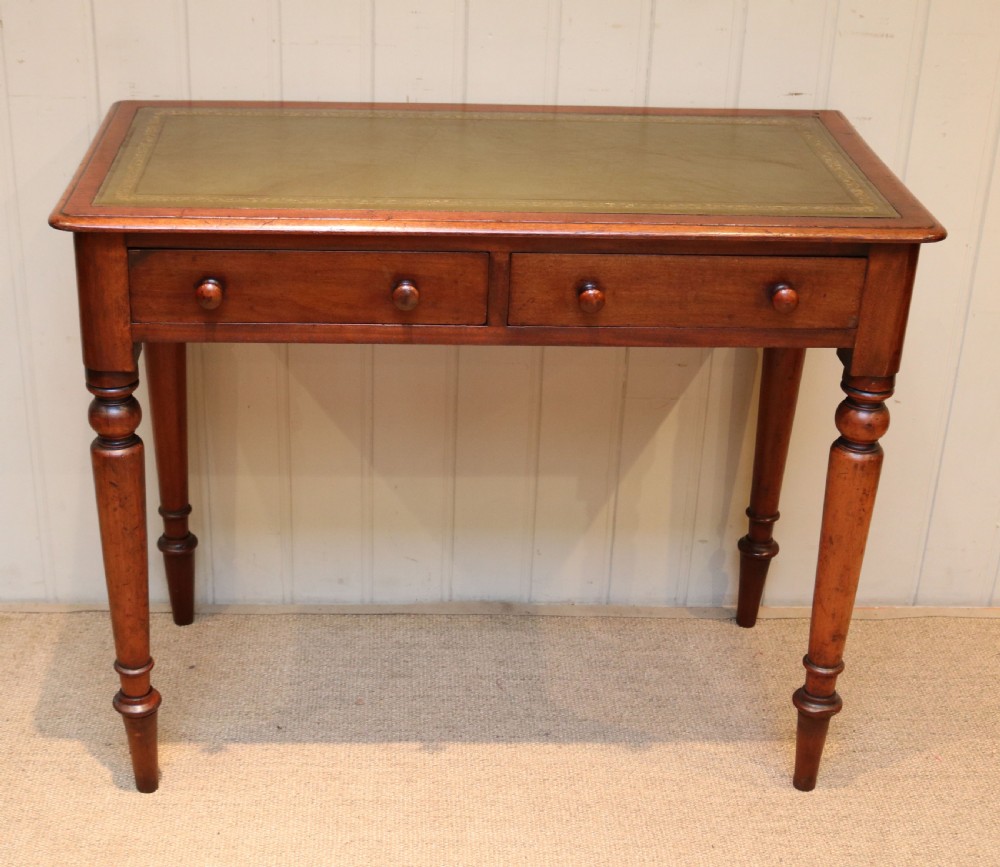 Late 19th Century Mahogany Writing Table