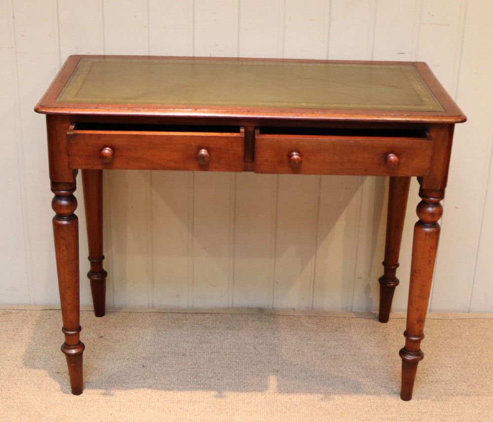 Late 19th Century Mahogany Writing Table View III