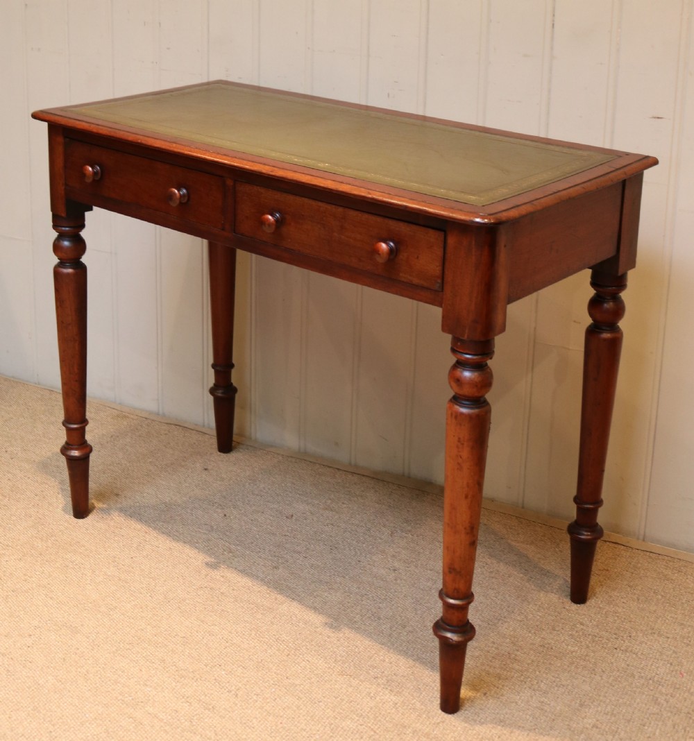 Late 19th Century Mahogany Writing Table View IV