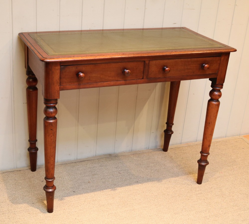Late 19th Century Mahogany Writing Table View VI