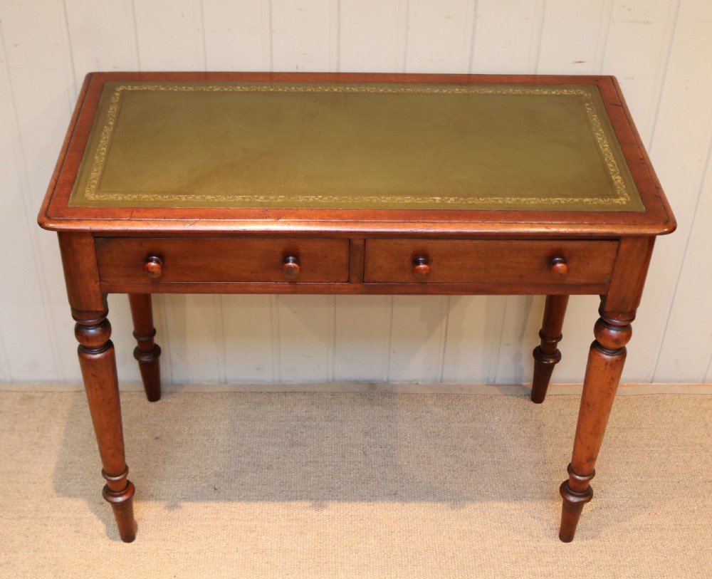 Late 19th Century Mahogany Writing Table View VII