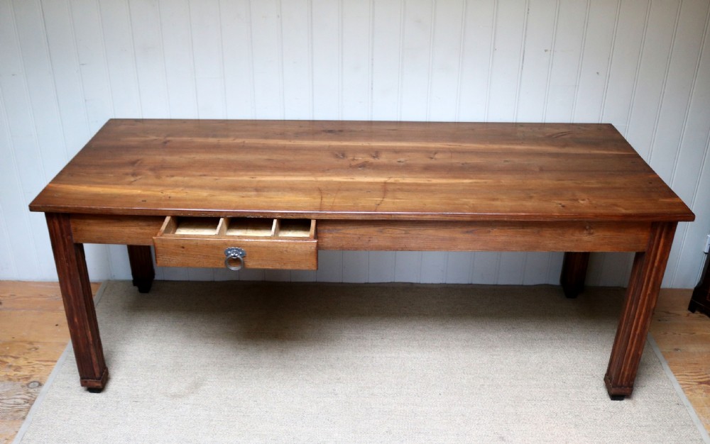 French Oak Farmhouse table View II