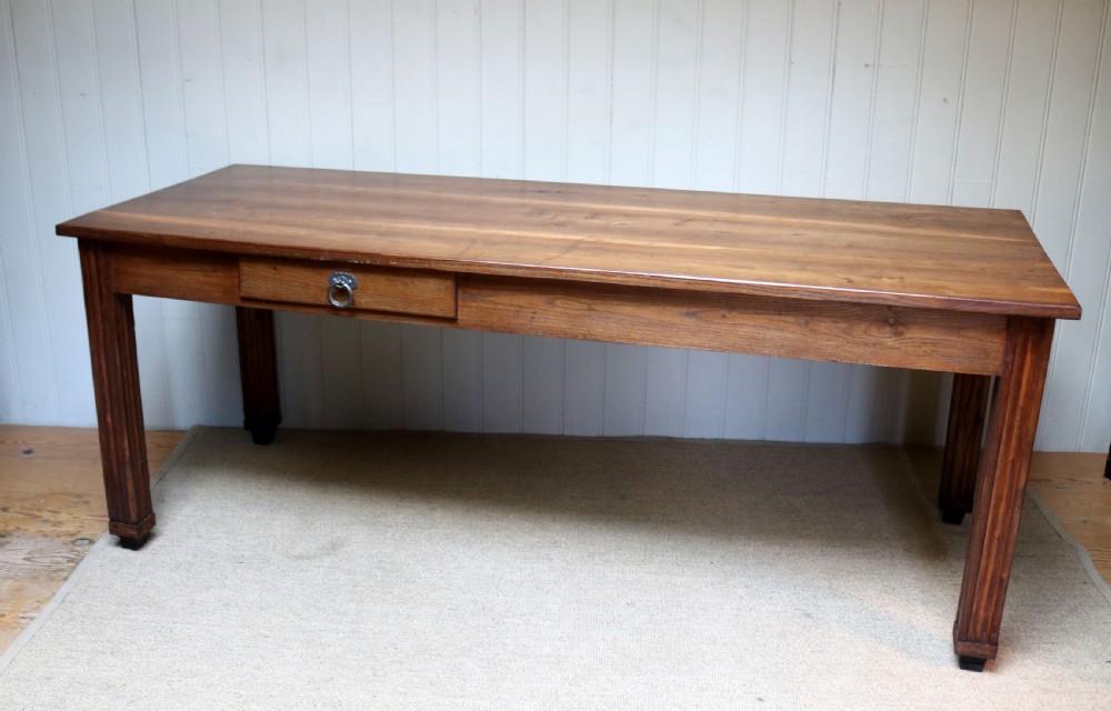 French Oak Farmhouse table View IV