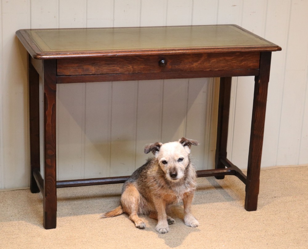 Oak Desk Writing Table View VI