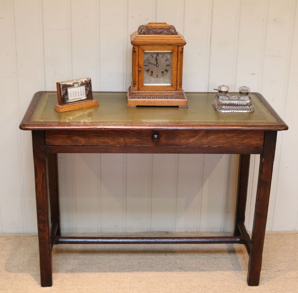 Oak Desk Writing Table View VIII