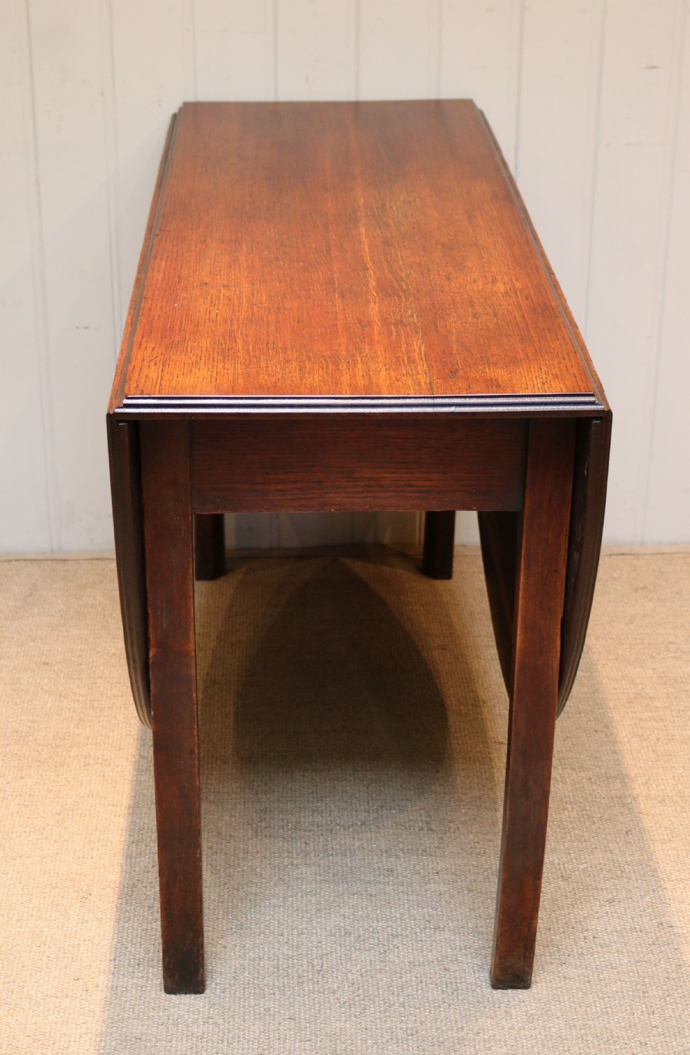 Solid Oak Gateleg Table View IV