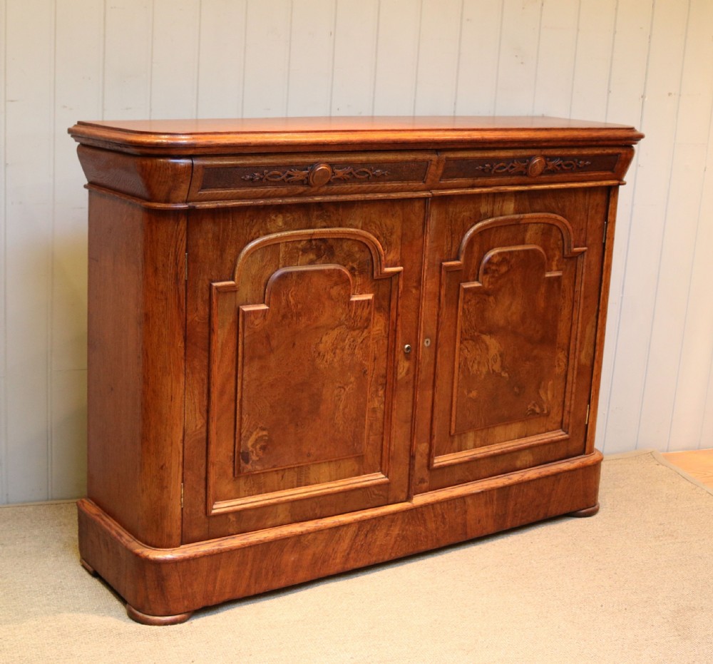 Oak Side Cabinet View V