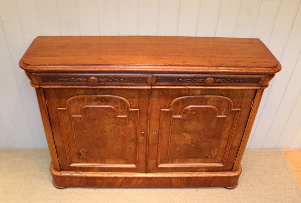 Oak Side Cabinet View VII