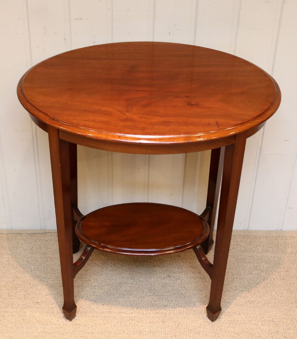 Mahogany Oval Occasional Table View II