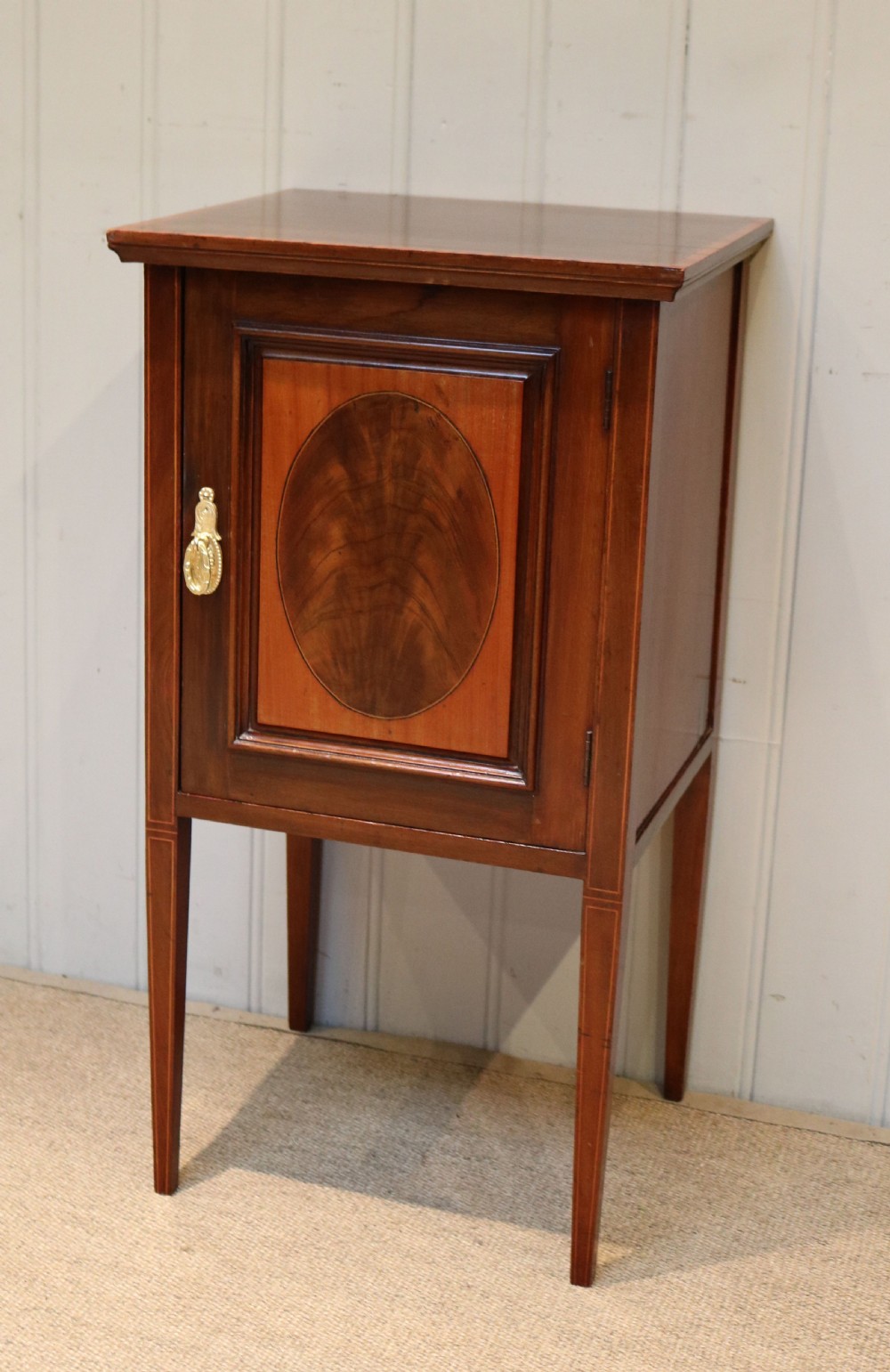 Single Mahogany Bedside Cabinet View II