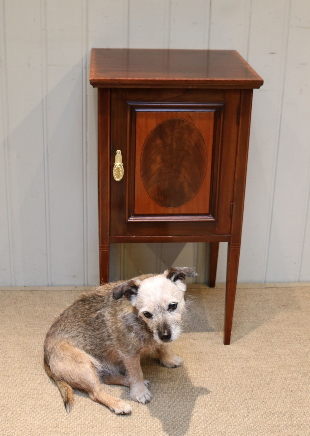 Single Mahogany Bedside Cabinet View IV