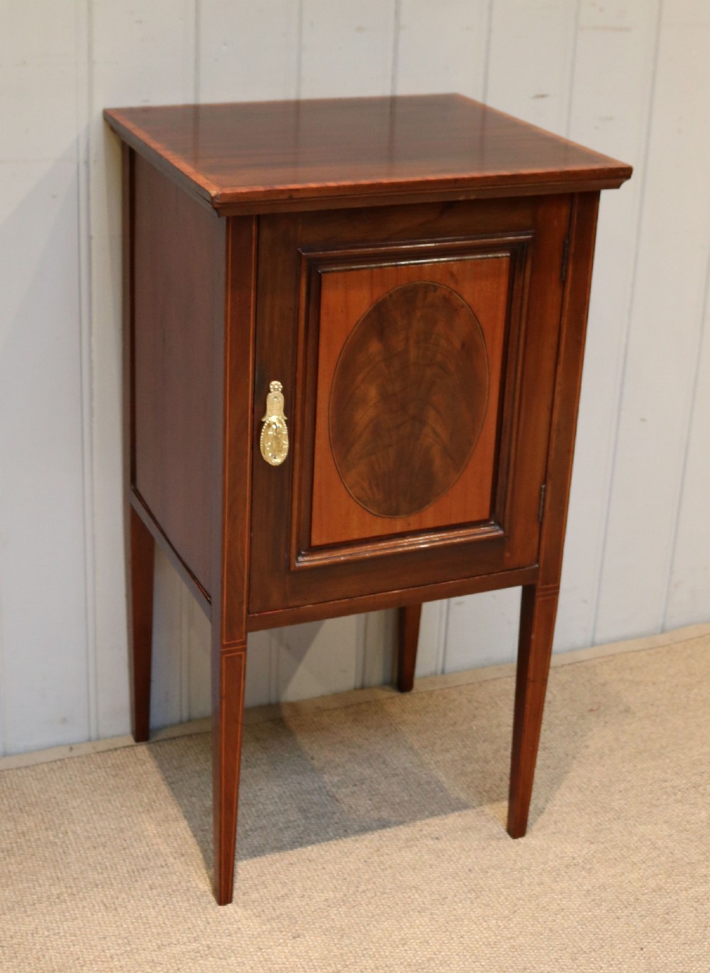 Single Mahogany Bedside Cabinet View VII