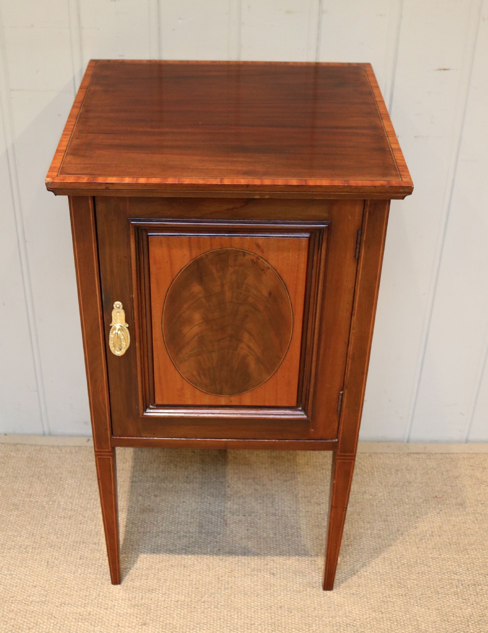 Single Mahogany Bedside Cabinet View VIII