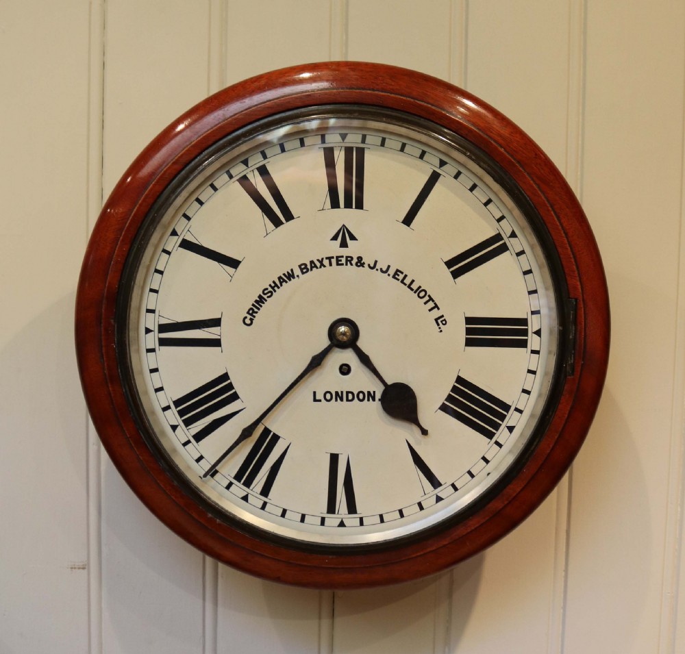 Large 14 inch Military Dial Clock