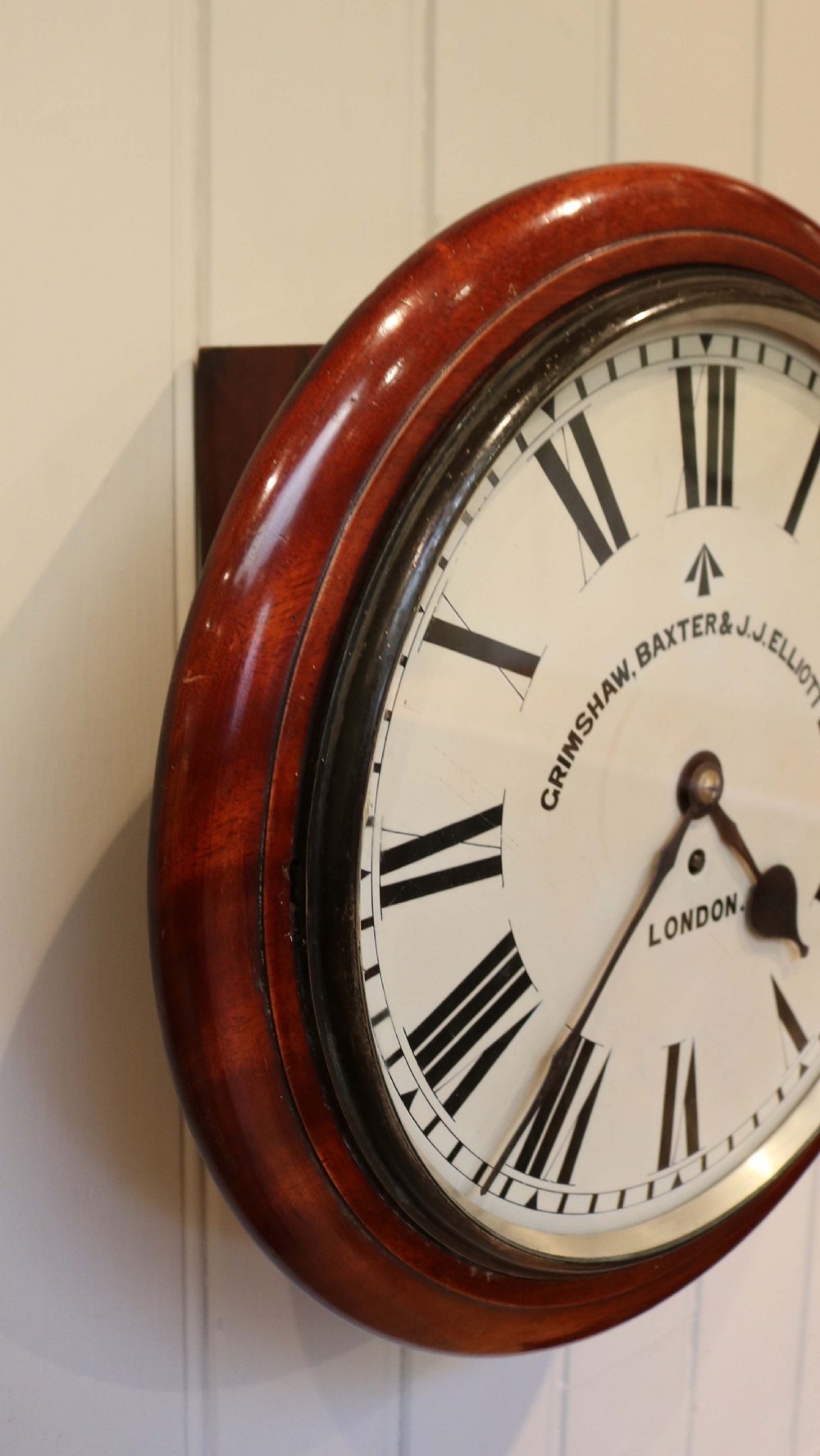 Large 14 inch Military Dial Clock View II