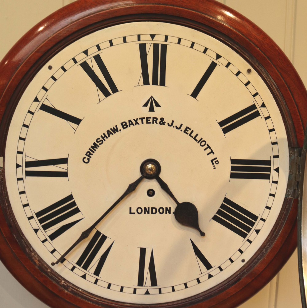 Large 14 inch Military Dial Clock View IV