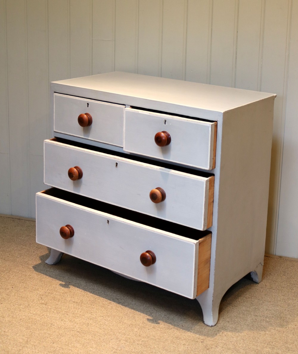 Victorian Painted Chest Of Drawers View V