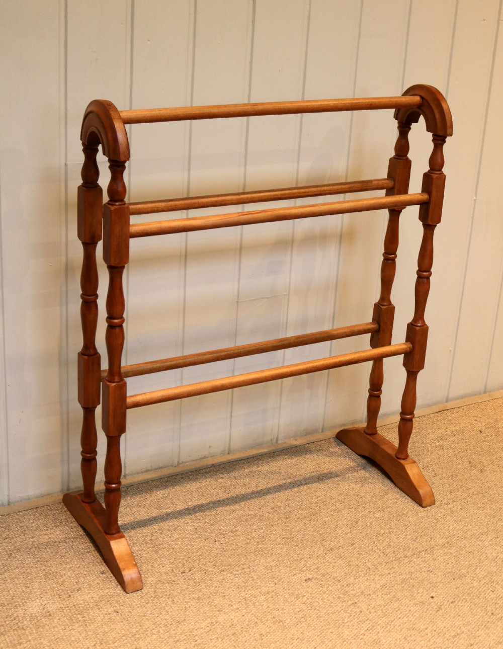 Edwardian Pine Towel Rail