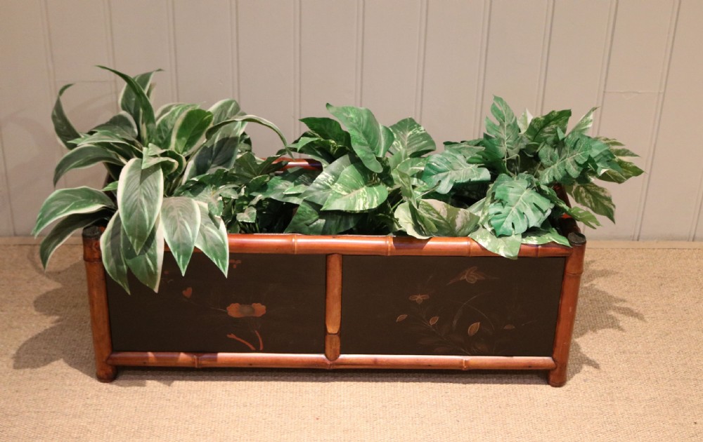 Late 19th Century Bamboo Framed Planter View III