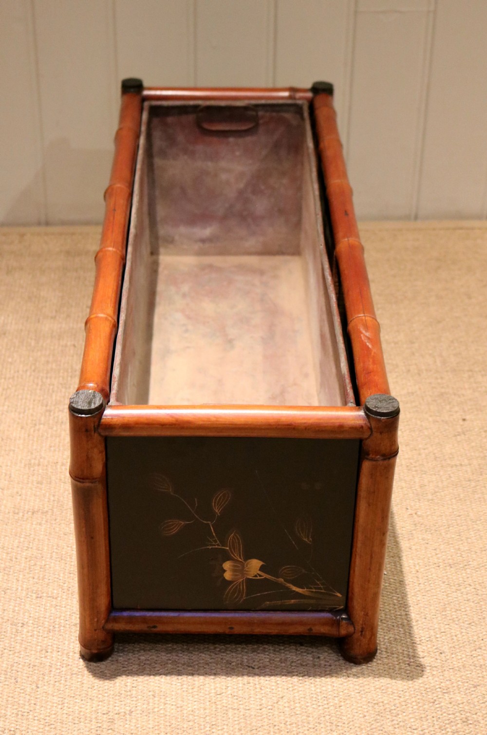 Late 19th Century Bamboo Framed Planter View VIII