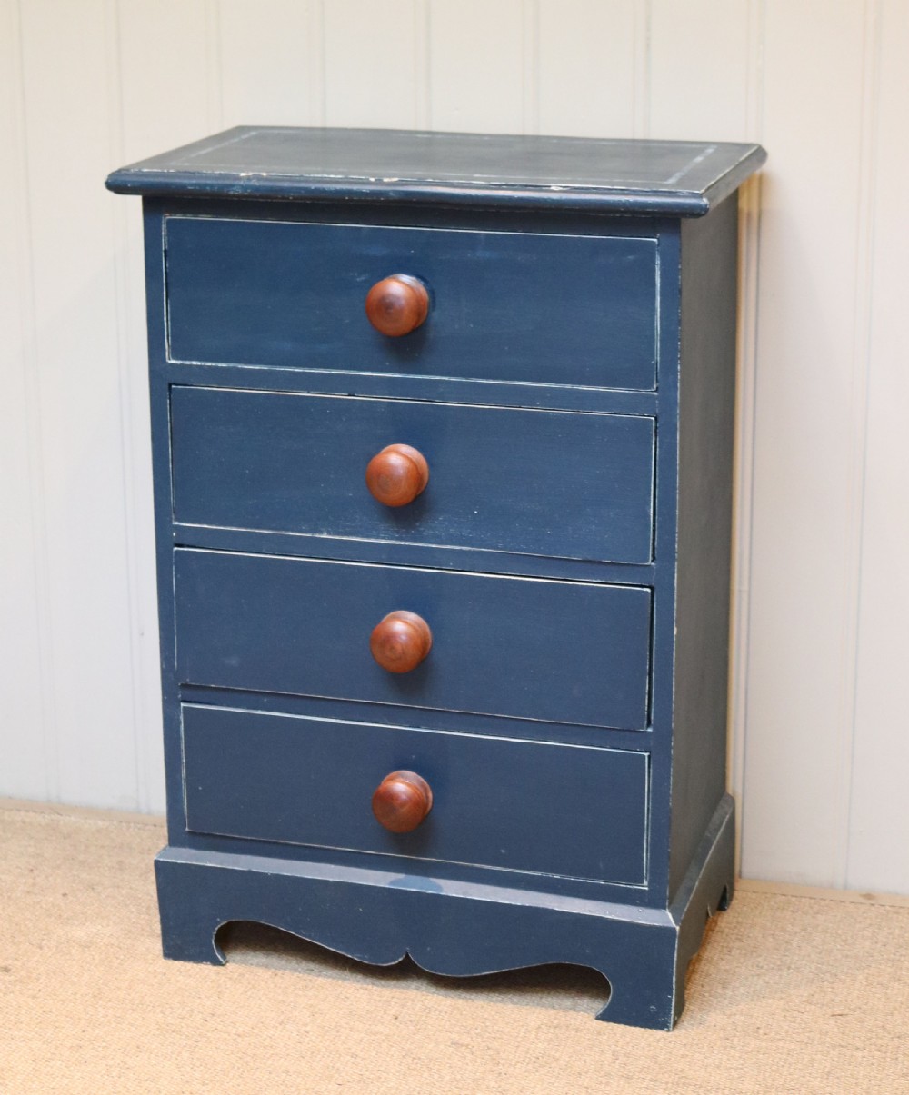 Small Proportioned Painted Chest Of Drawers View II