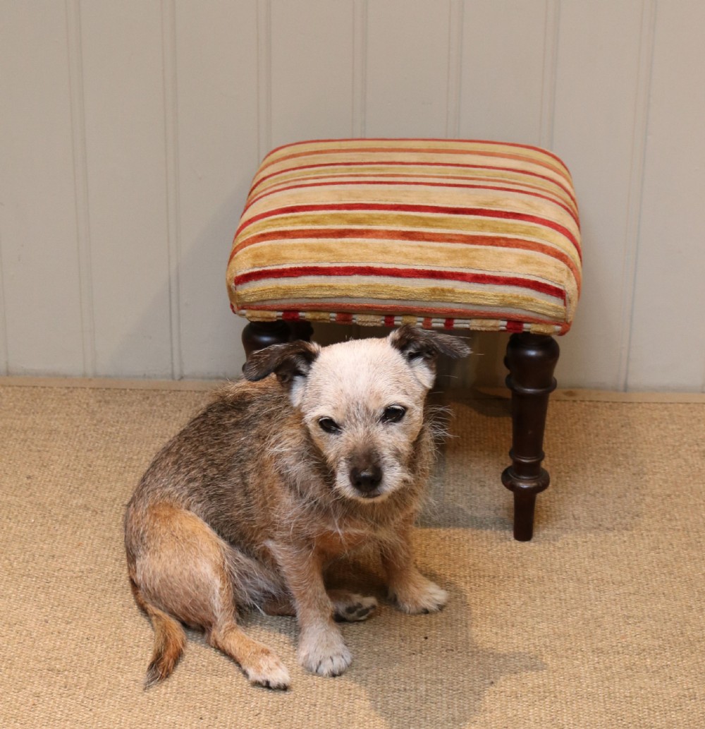 Small Victorian Footstool View III