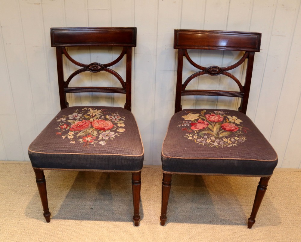 Pair Of Regency Chairs