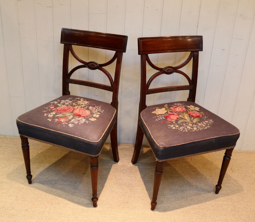Pair Of Regency Chairs View II