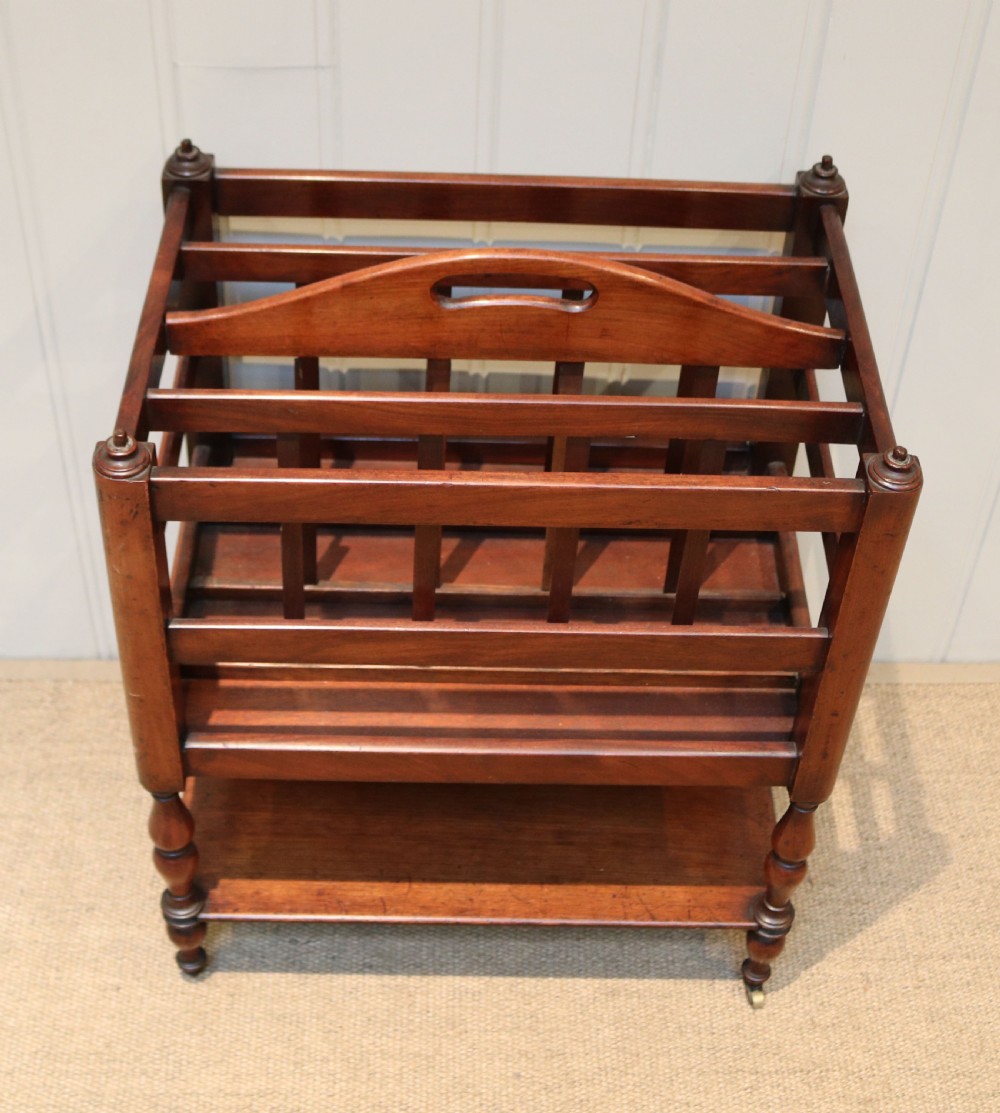 Victorian Mahogany Canterbury View III