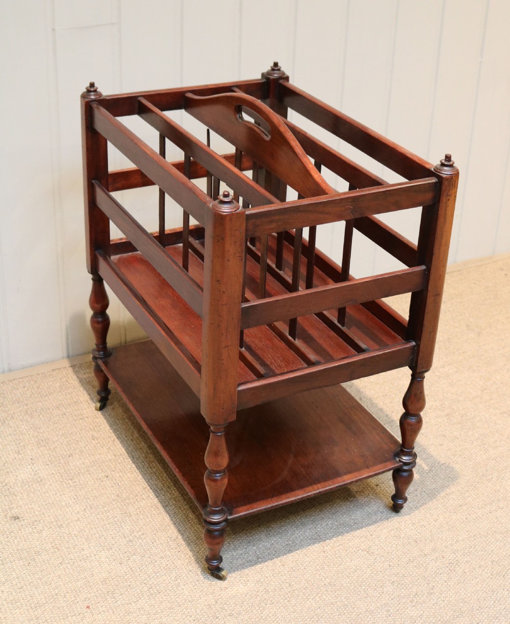 Victorian Mahogany Canterbury View IV