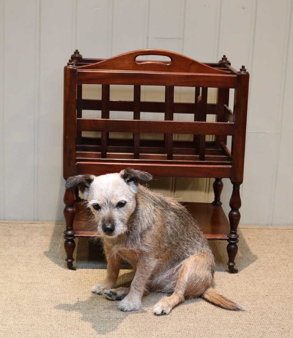 Victorian Mahogany Canterbury View VI