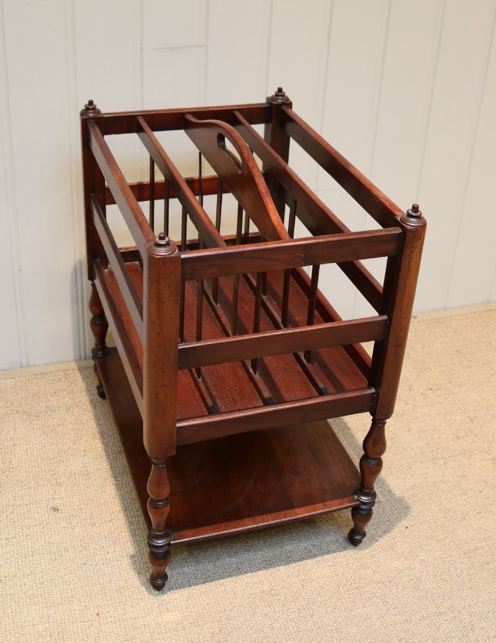 Victorian Mahogany Canterbury View VIII