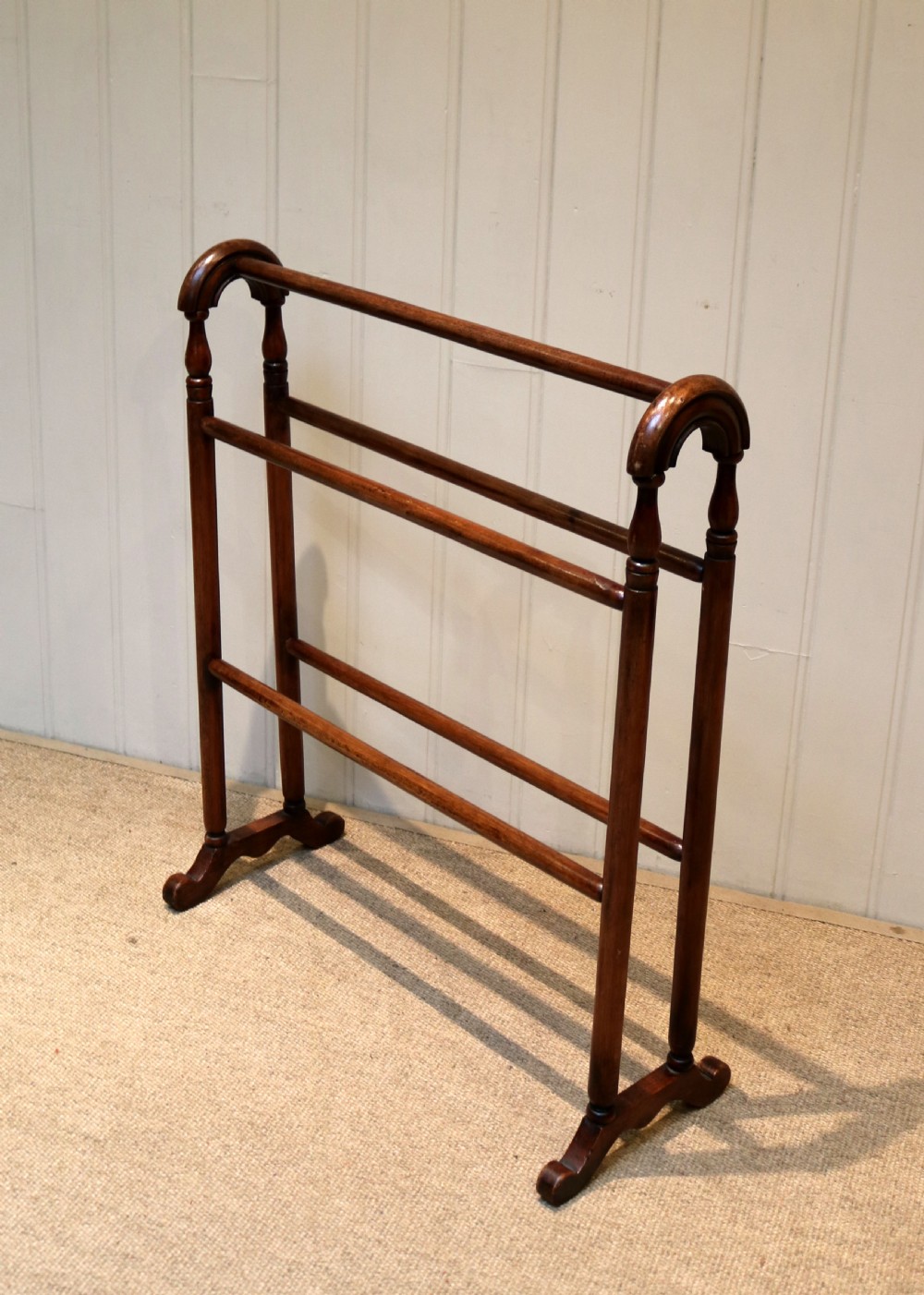 Victorian Mahogany Towel Rail