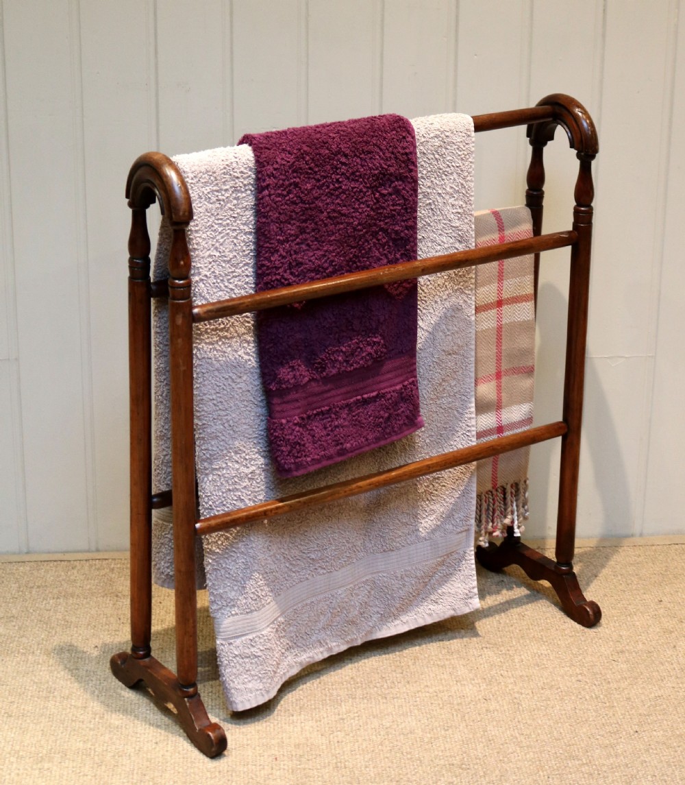 Victorian Mahogany Towel Rail View II