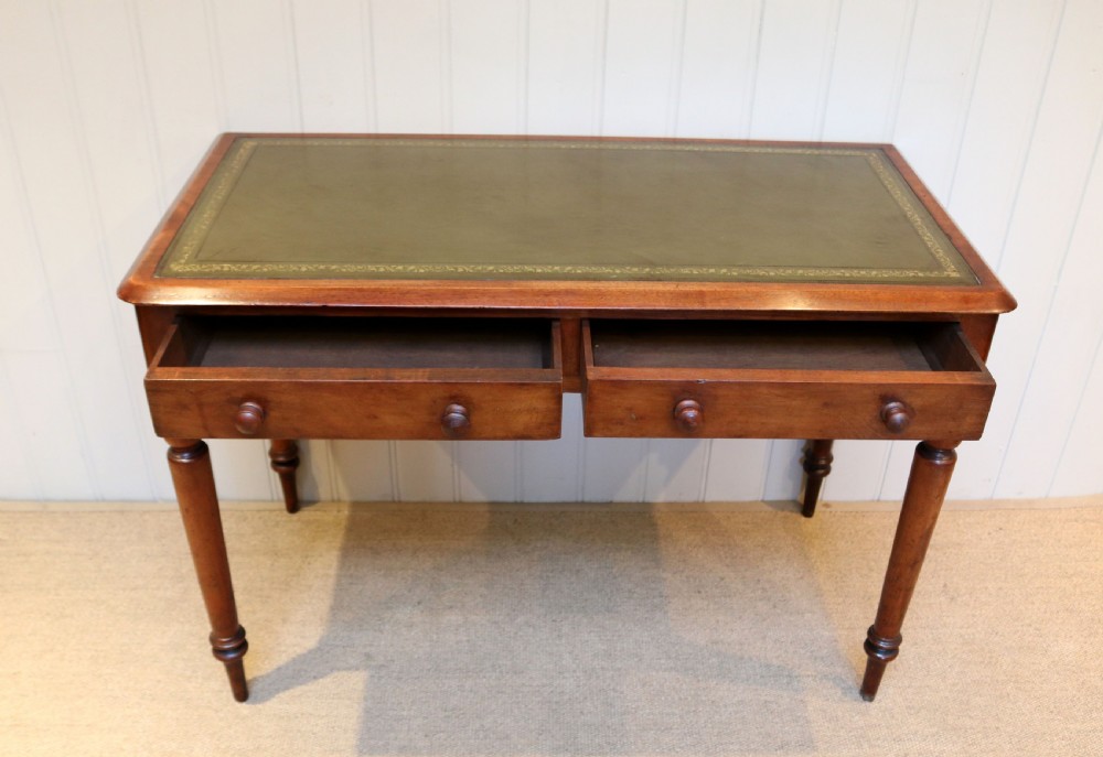 Late 19th Century Mahogany Writing Desk View VIII