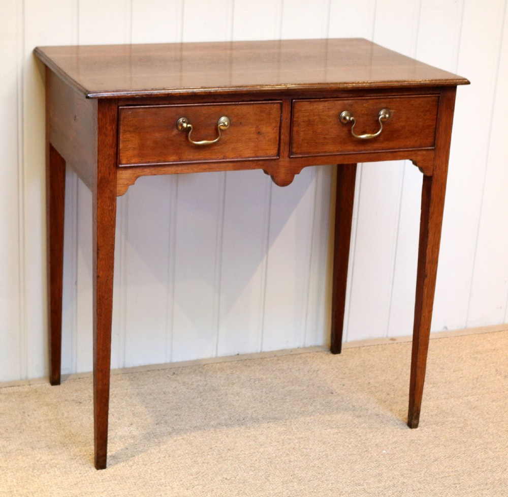 Early 19th Century Oak Side Table