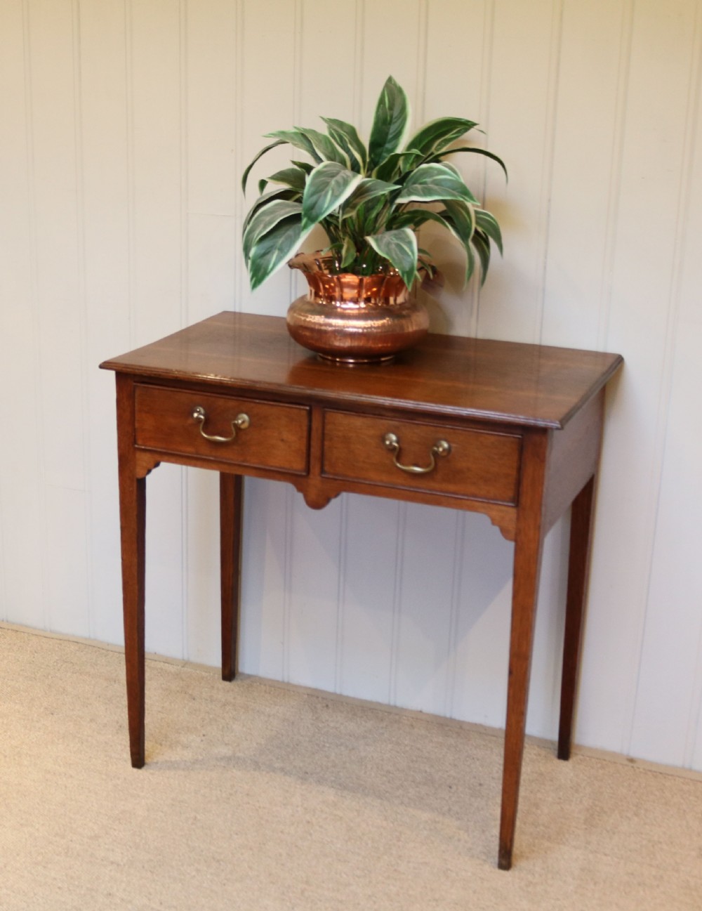 Early 19th Century Oak Side Table View II