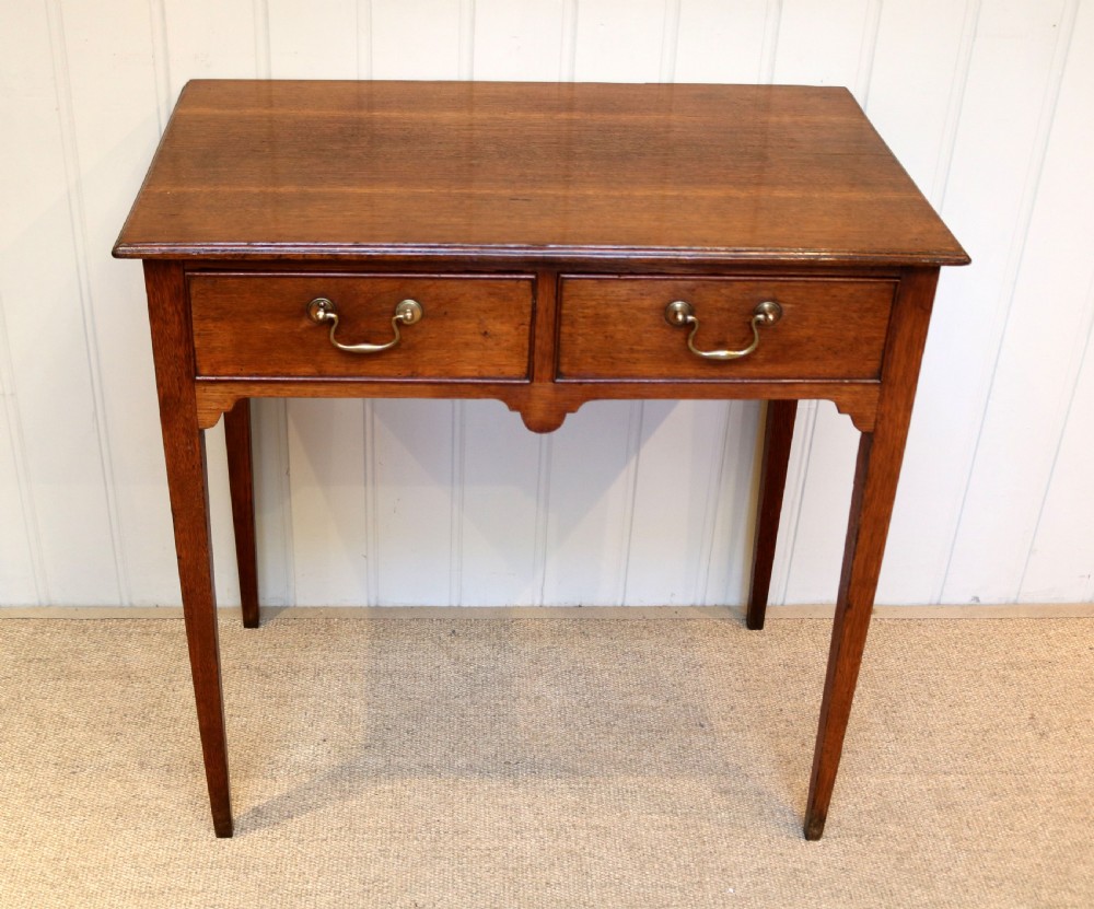 Early 19th Century Oak Side Table View III