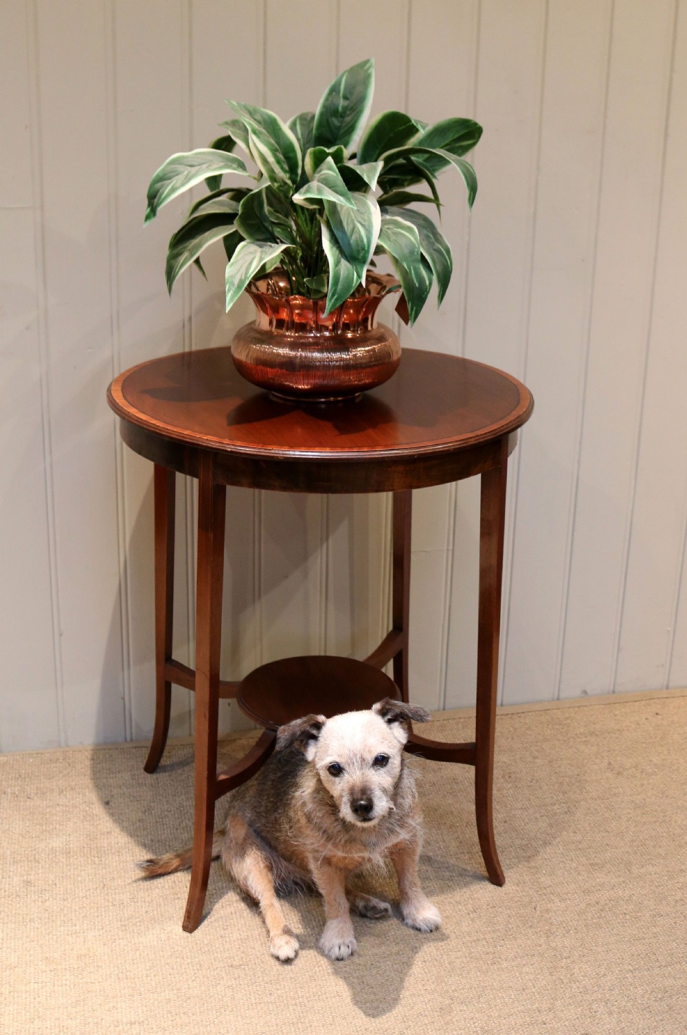 Circular Mahogany Occasional Table View II