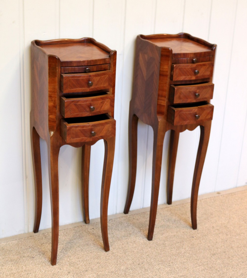 Pair Of French Small Proportioned Bedside Cabinets View VIII