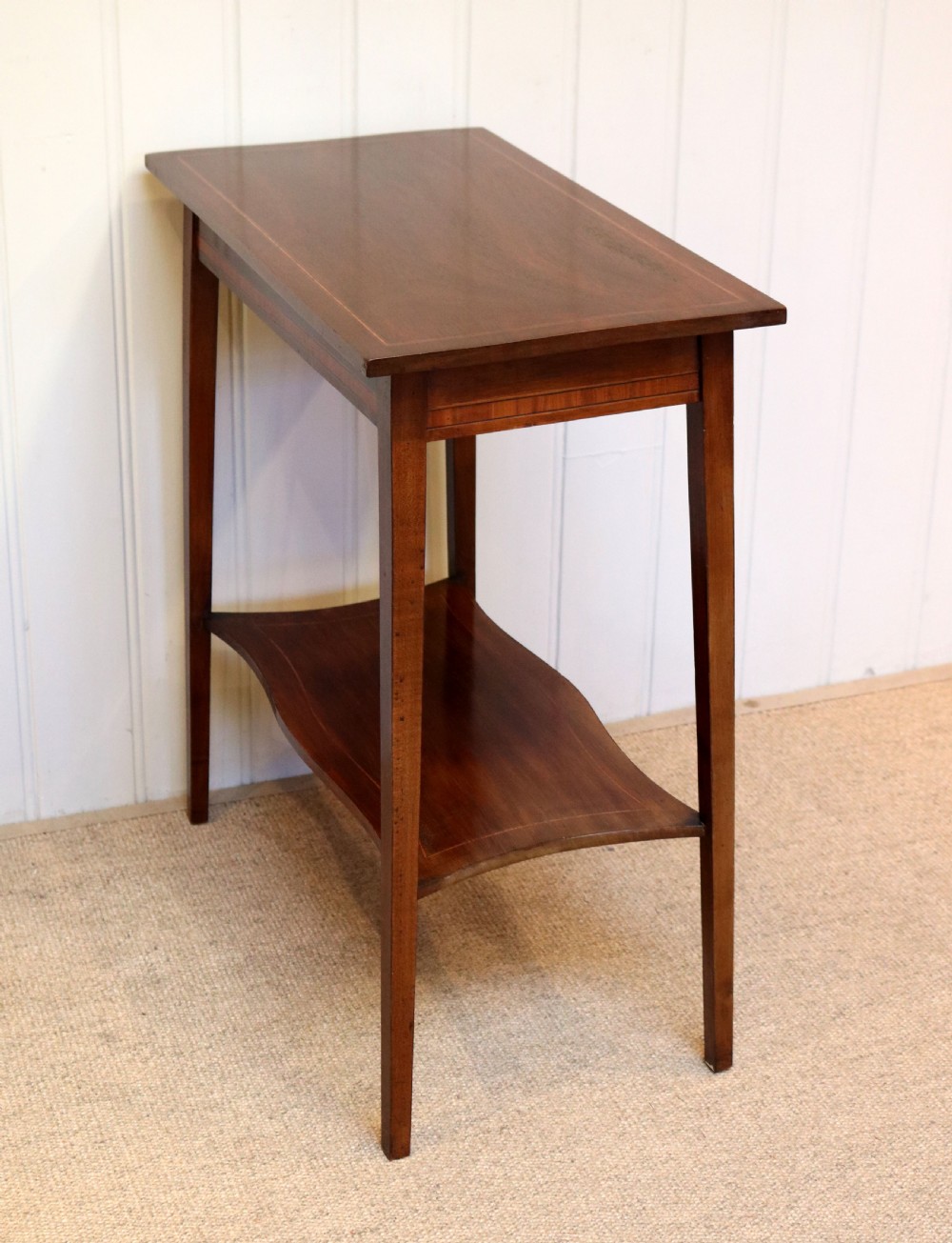 Inlaid Mahogany Side Table View II