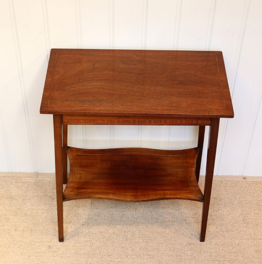 Inlaid Mahogany Side Table View III