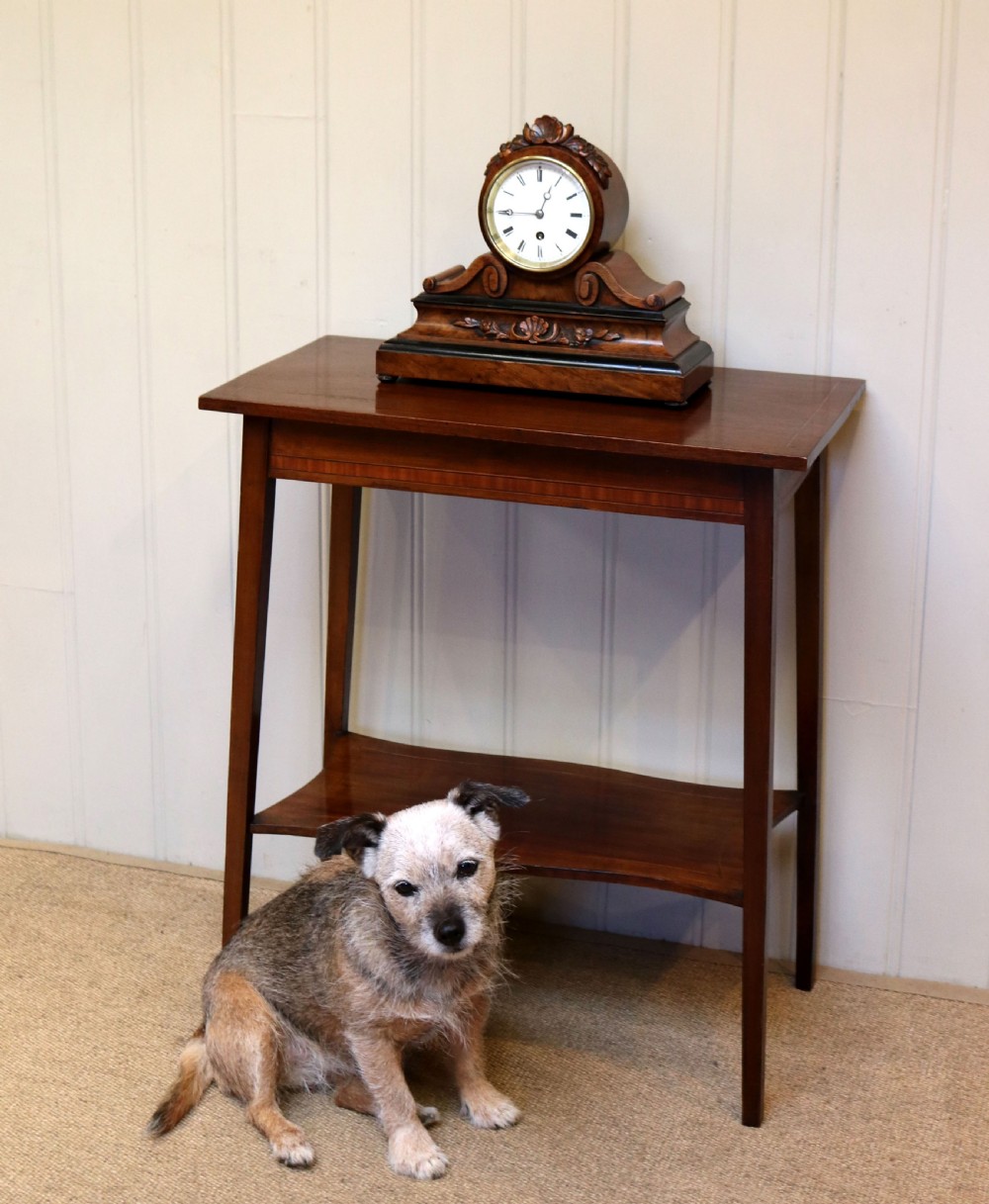 Inlaid Mahogany Side Table View VI