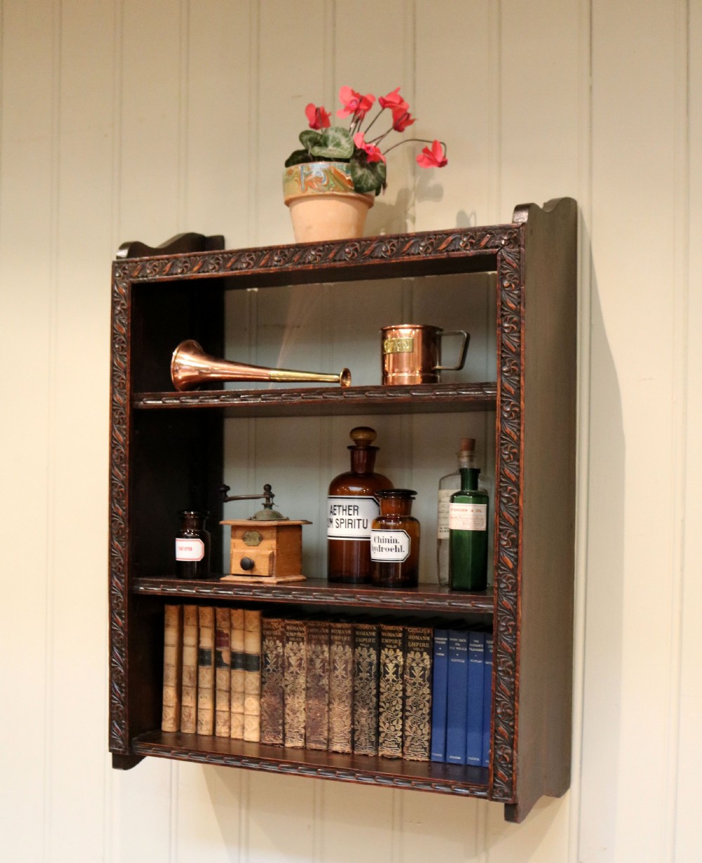 Oak Wall Shelves