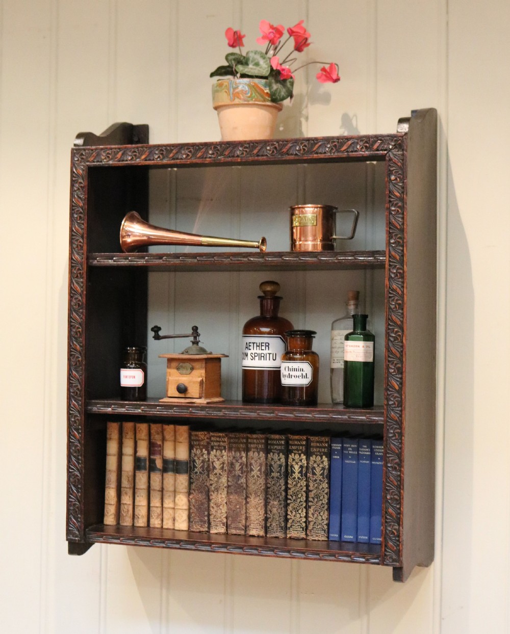 Oak Wall Shelves View VII