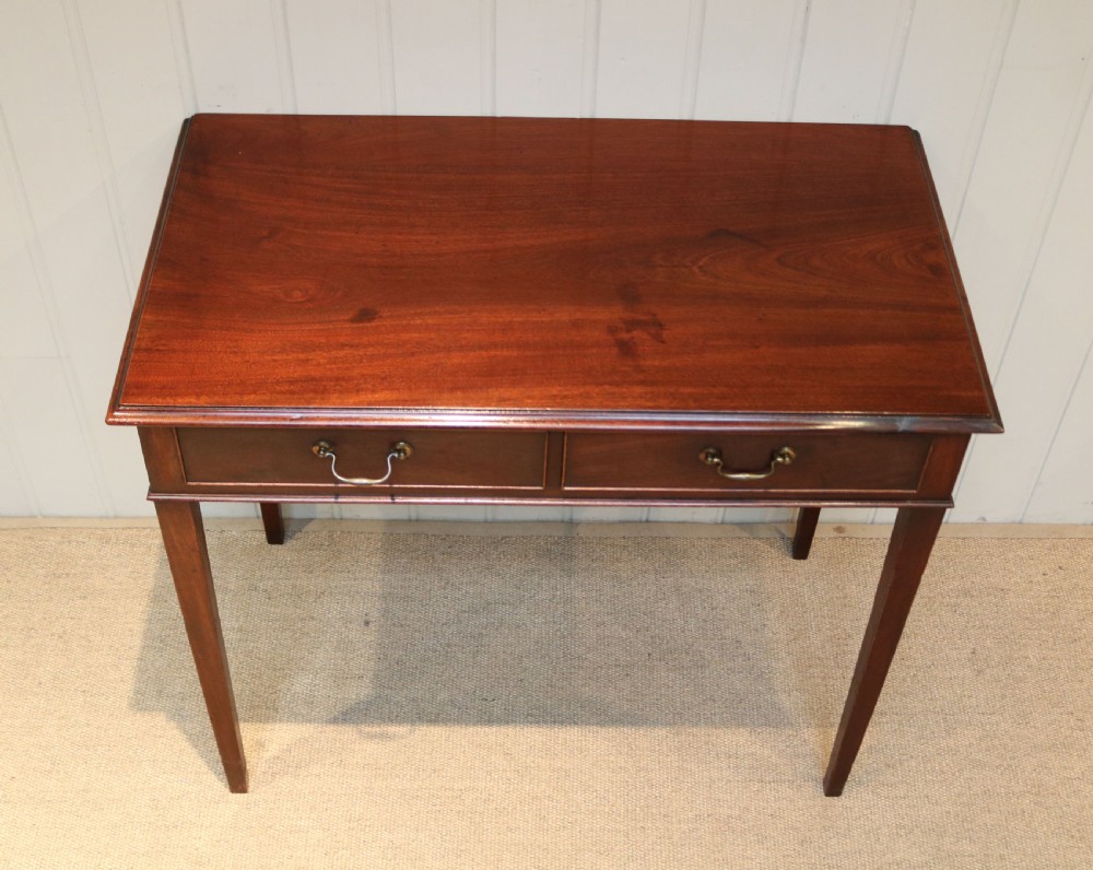 Early 19th Century Mahogany Side Table View IV